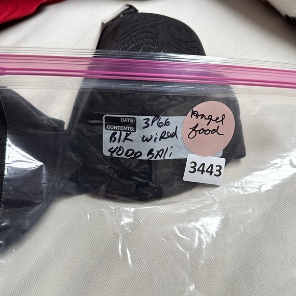 BRA 40DD Bali Black 3P66 Underwire Front closure Fully Adjustable 3443 AF - Picture 9 of 12